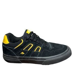 Men’s Emerica skate shoes size 7 black womens 8.5